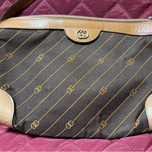 Gucci Gray and Tan Interior Detail